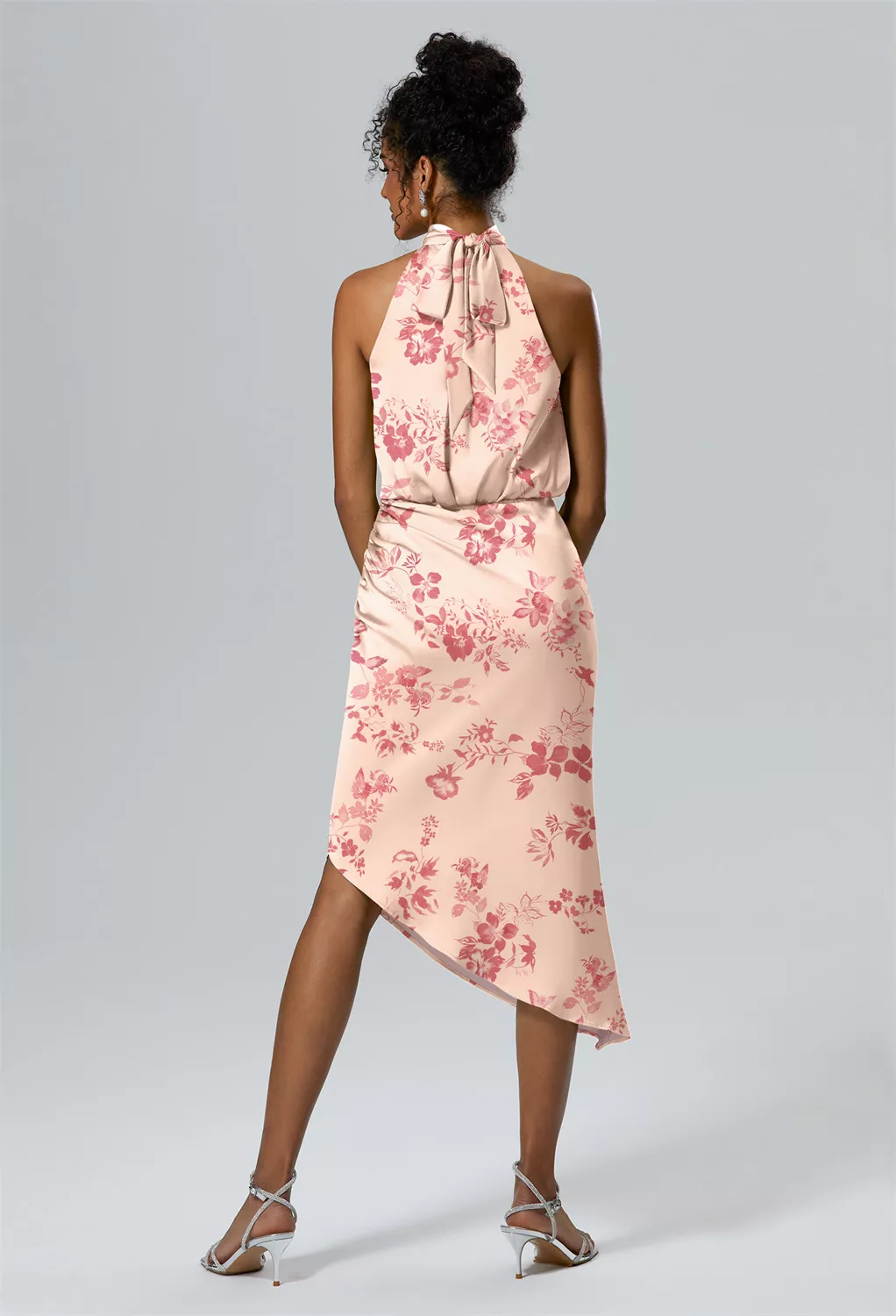AW Ulrica Pink Cherry Blossom  Spring Wedding Guest Dresses